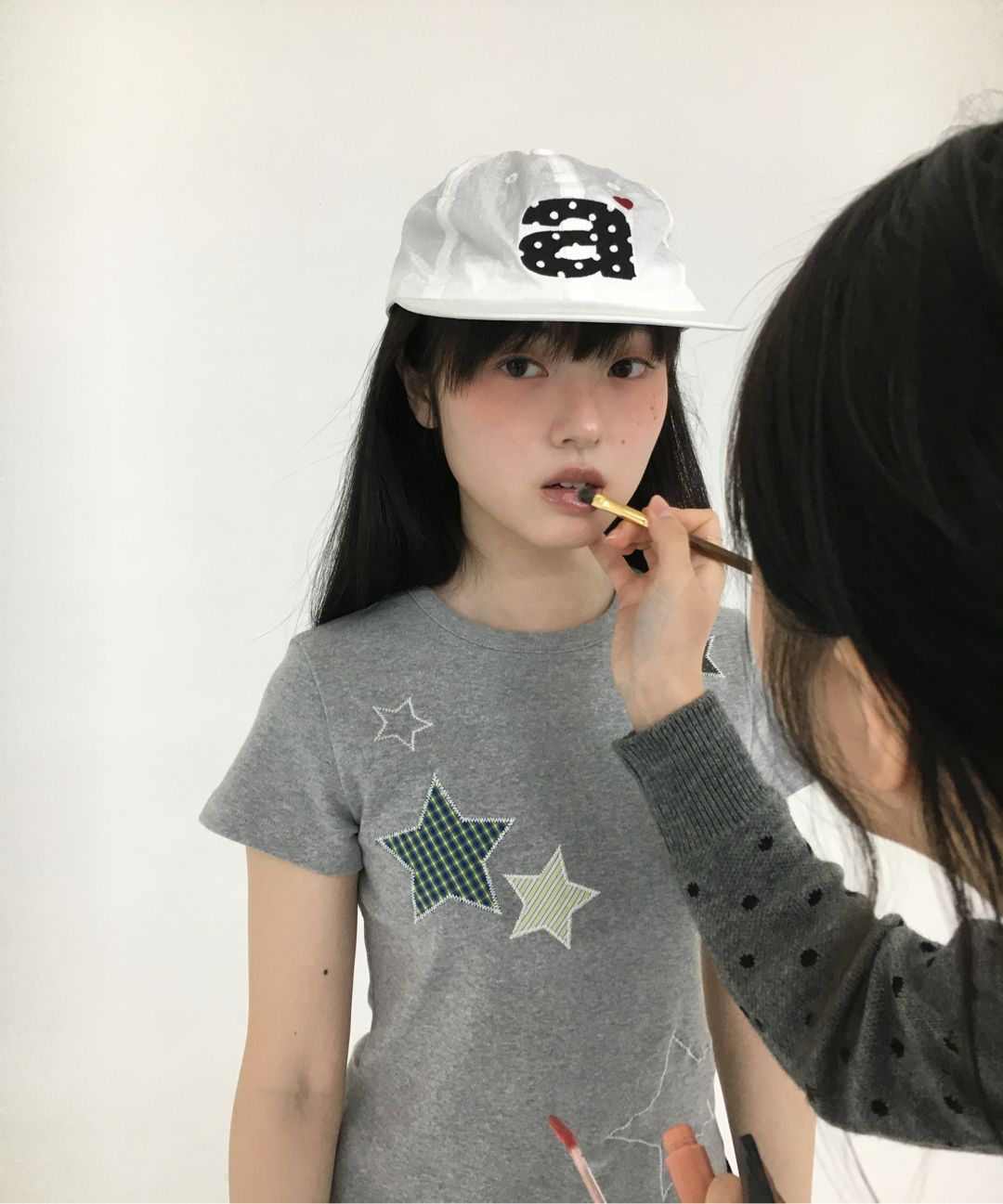 [AEAE]DOT SMALL LETTER NYLON CAP [WHITE] (ドットスモールレ 8月下旬お届けアイテム】DOT SMALL LETTER NYLON CAP [WHITE