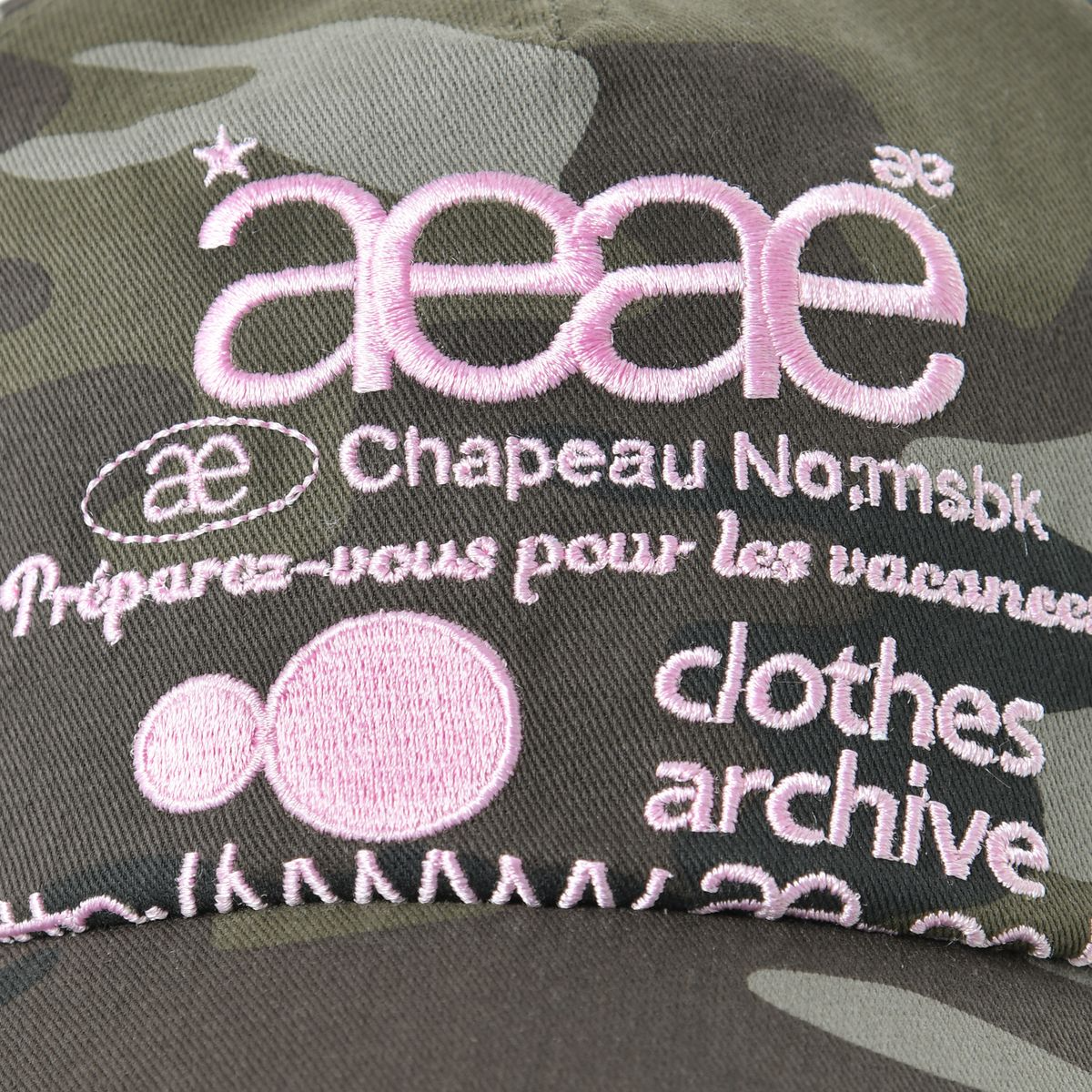AEAE Web Logo Camo 5Pannel Cap （GEOS） WEB LOGO CAMO 5 PANNEL CAP [GREEN] – aeae JAPAN