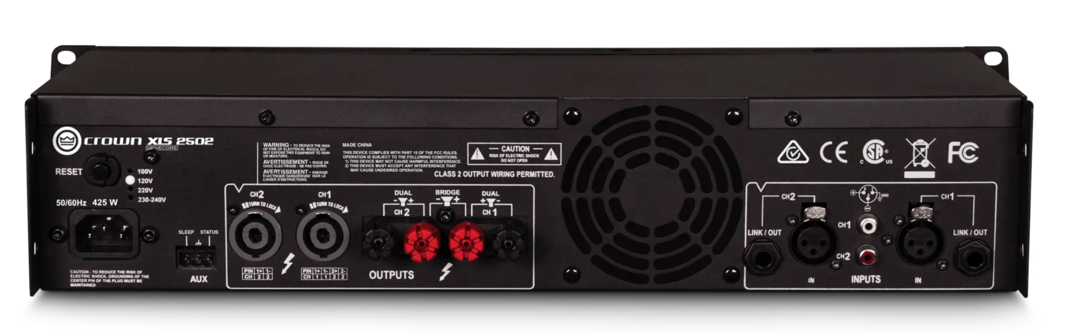 Crown Audio XLS 2502