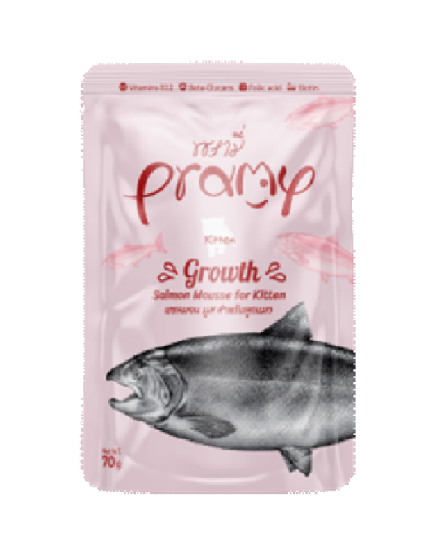 Pramy | 慕絲系列 ( 幼貓 ) 功能性貓濕包 70g