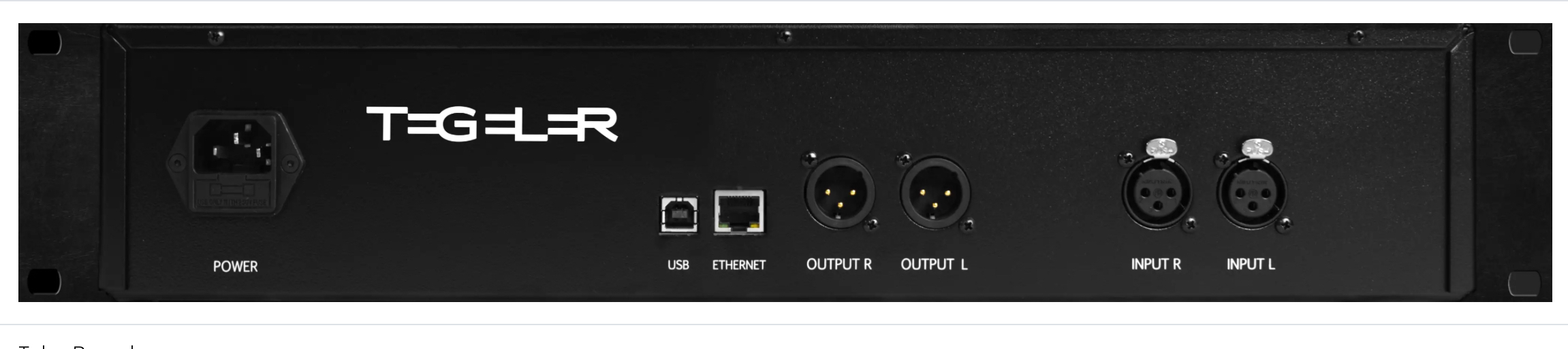 Tegeler Audio Manufaktur Raumzeitmaschine