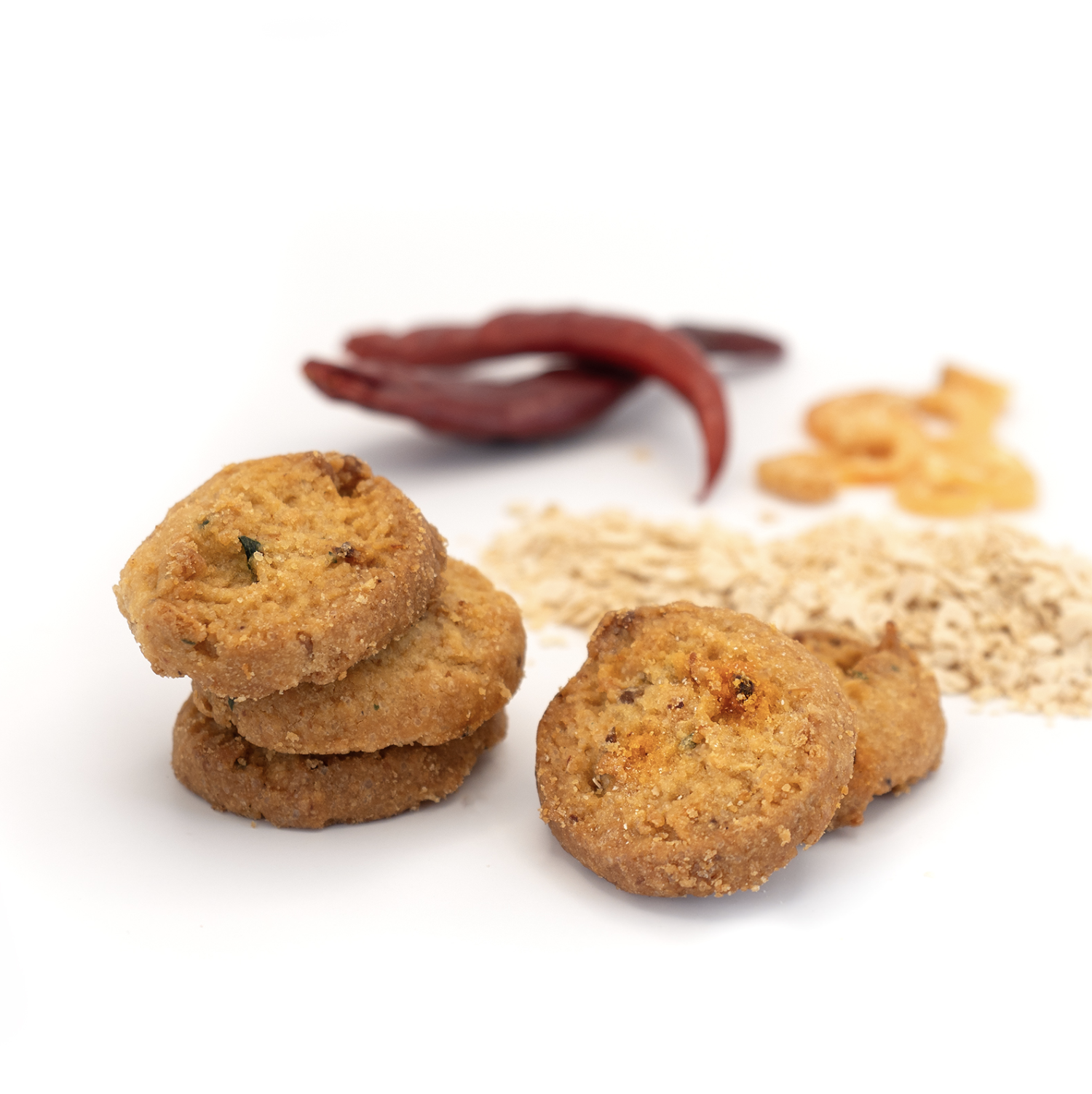 Home’s Favourite Mala Cereal Prawn Cookies