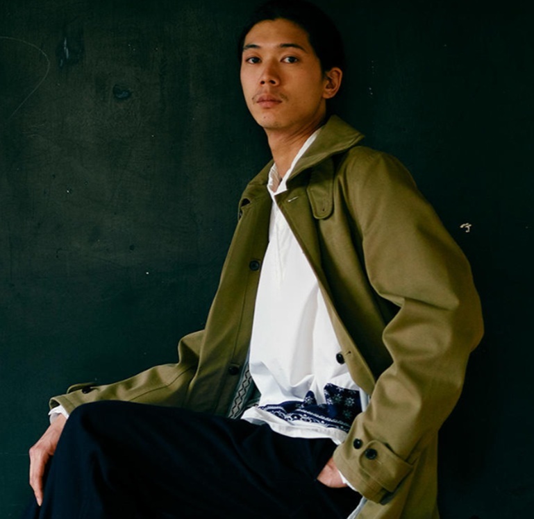 VISVIM KERCHIEF TUNIC SHIRT L/S (BANDANA) - WHITE SIZE 4 IN STOCK NOW (現貨發售中)