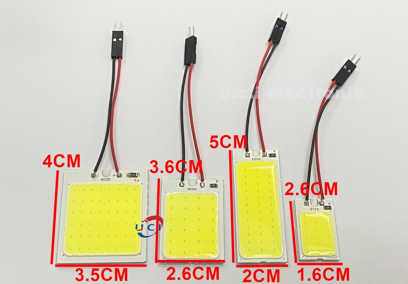 【UCI電子】(A-3) 汽車LED閱讀燈COB燈板18 24 36 48燈 T10雙尖頭高亮房燈led車頂燈 汽車燈