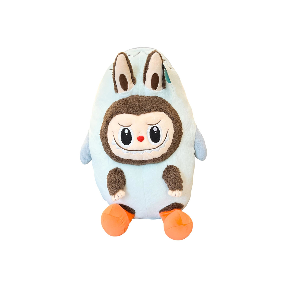 Pop Mart Labubu 鯊魚毛絨抱枕