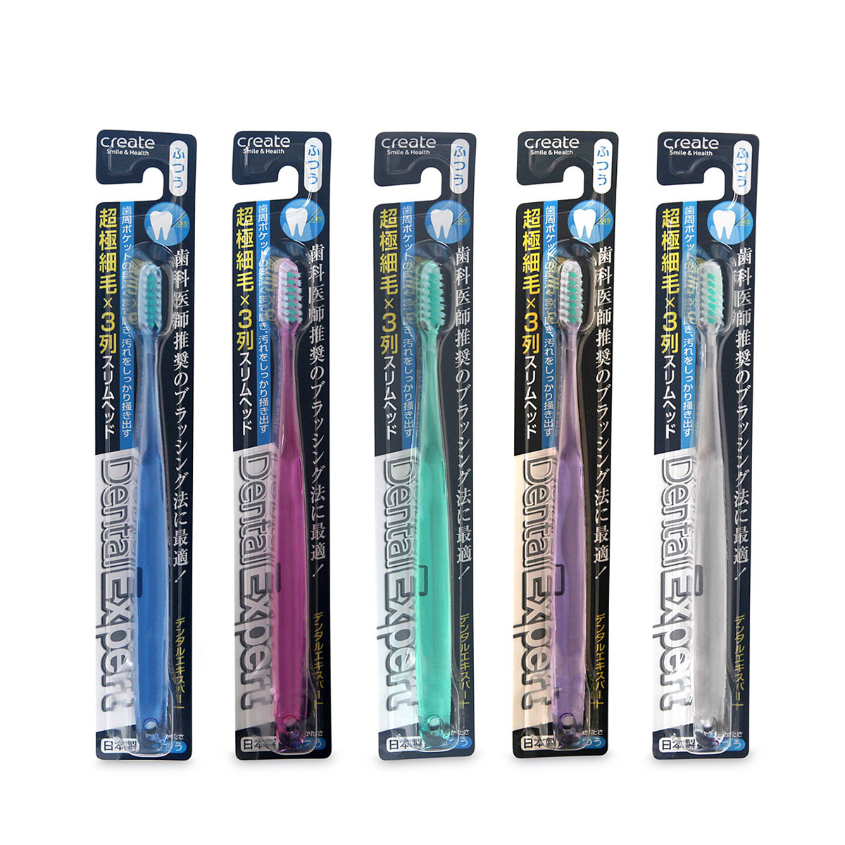 日本 Create Dental Prestige 迷你刷頭牙刷 (中毛) -0506