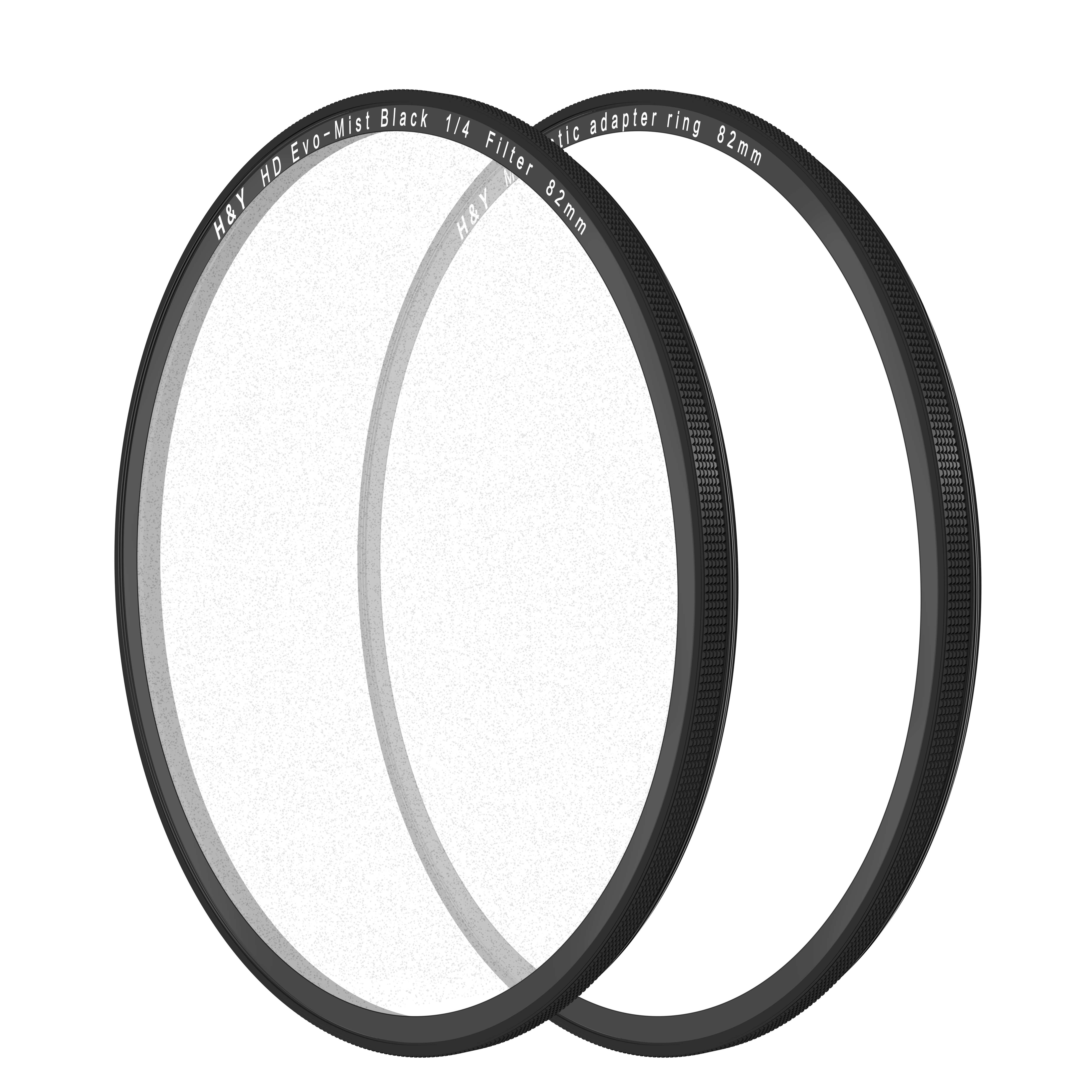 H&Y EVO系列 磁紋二合一 黑柔鏡