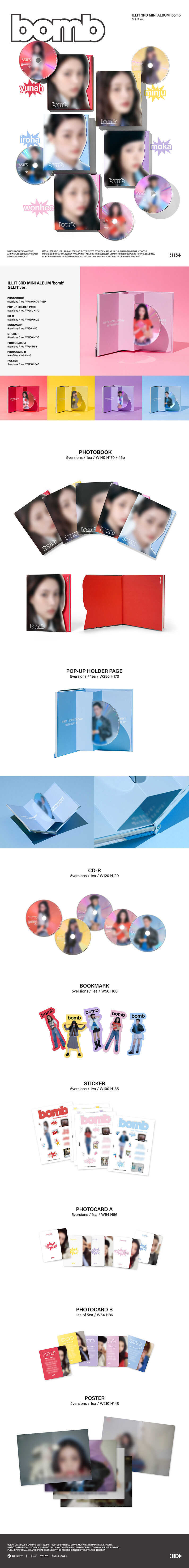 ILLIT ~ bomb <3rd Mini Album>