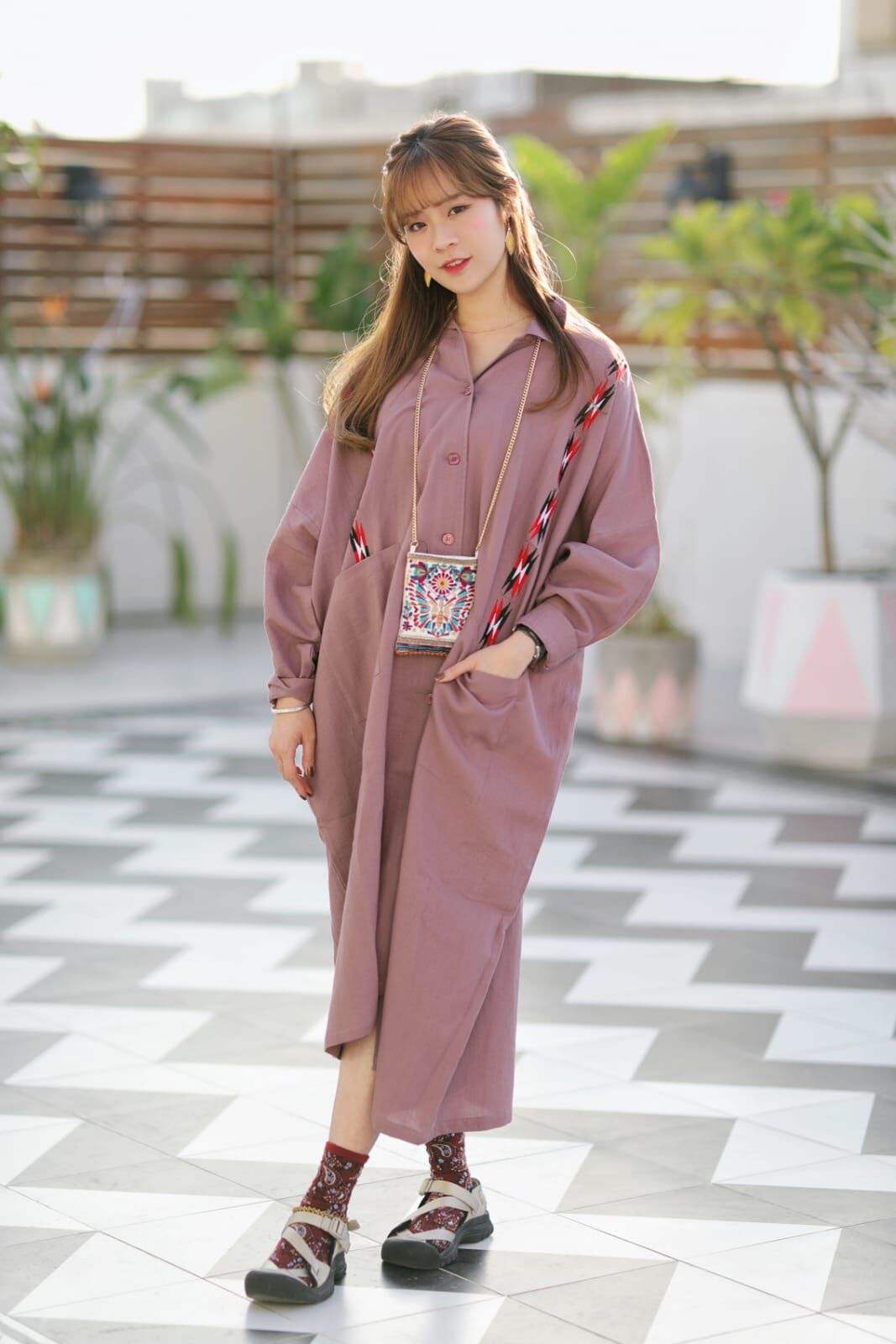 Amina One Piece - IAC-2163 ( Navy / Purple )