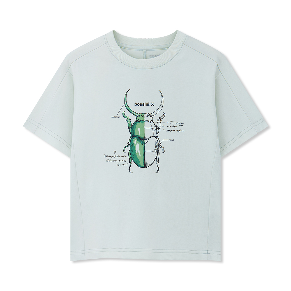 男童圓領短袖T恤