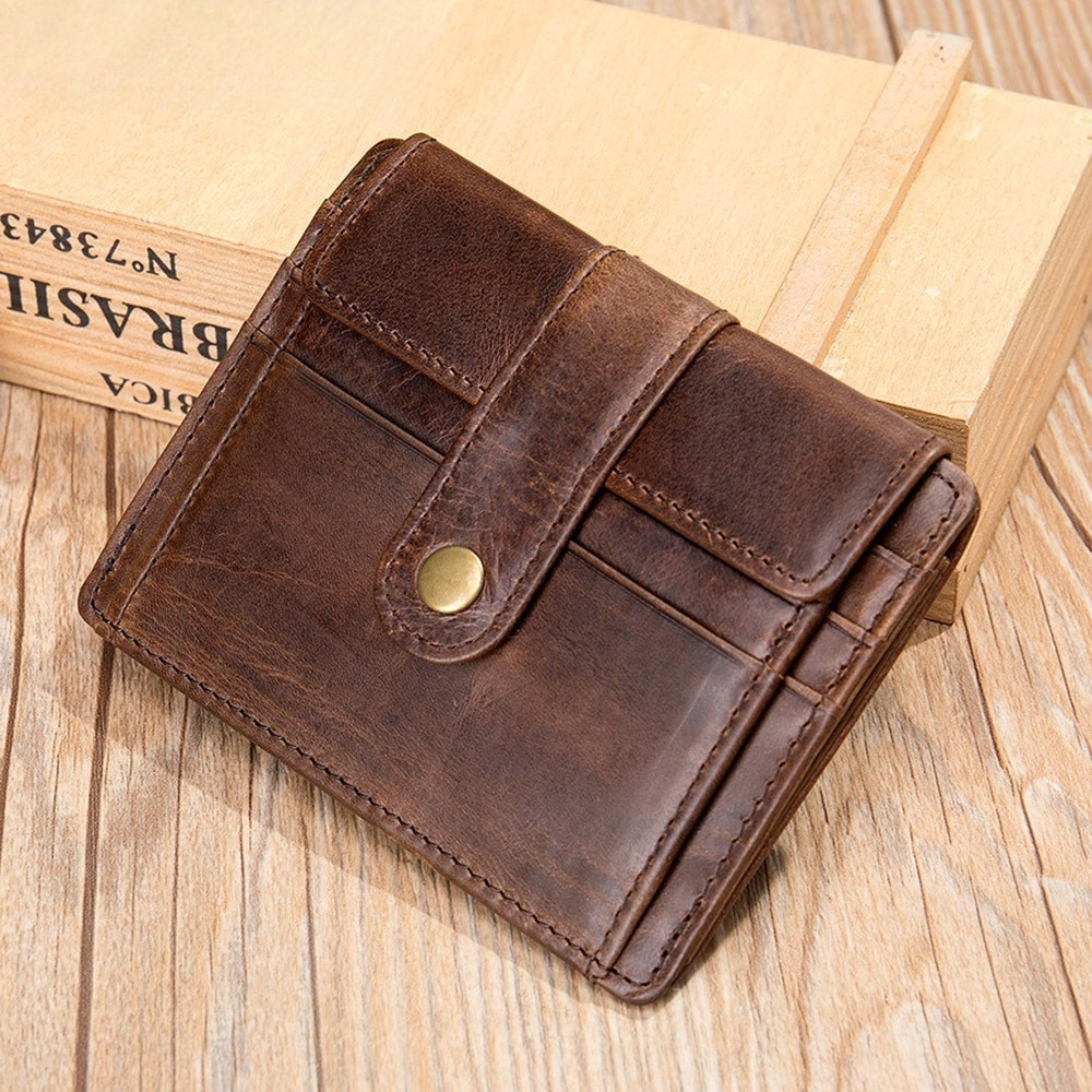 皮夾 卡夾 錢包 零錢袋 男生卡夾 多卡位 真皮卡夾 牛皮零錢包 零錢包 二折卡夾 收納包 短夾 短款錢包 卡片包172