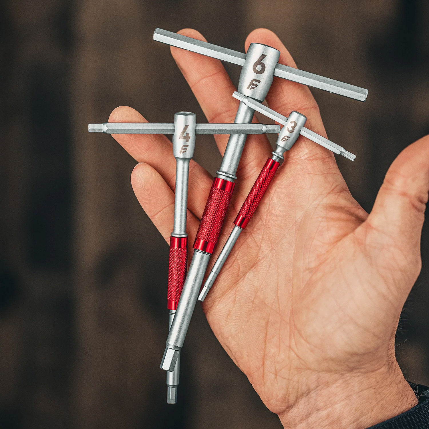 Feedback Sports Modular T-Handle Kit #17840 - Hex + Torx Wrench Set