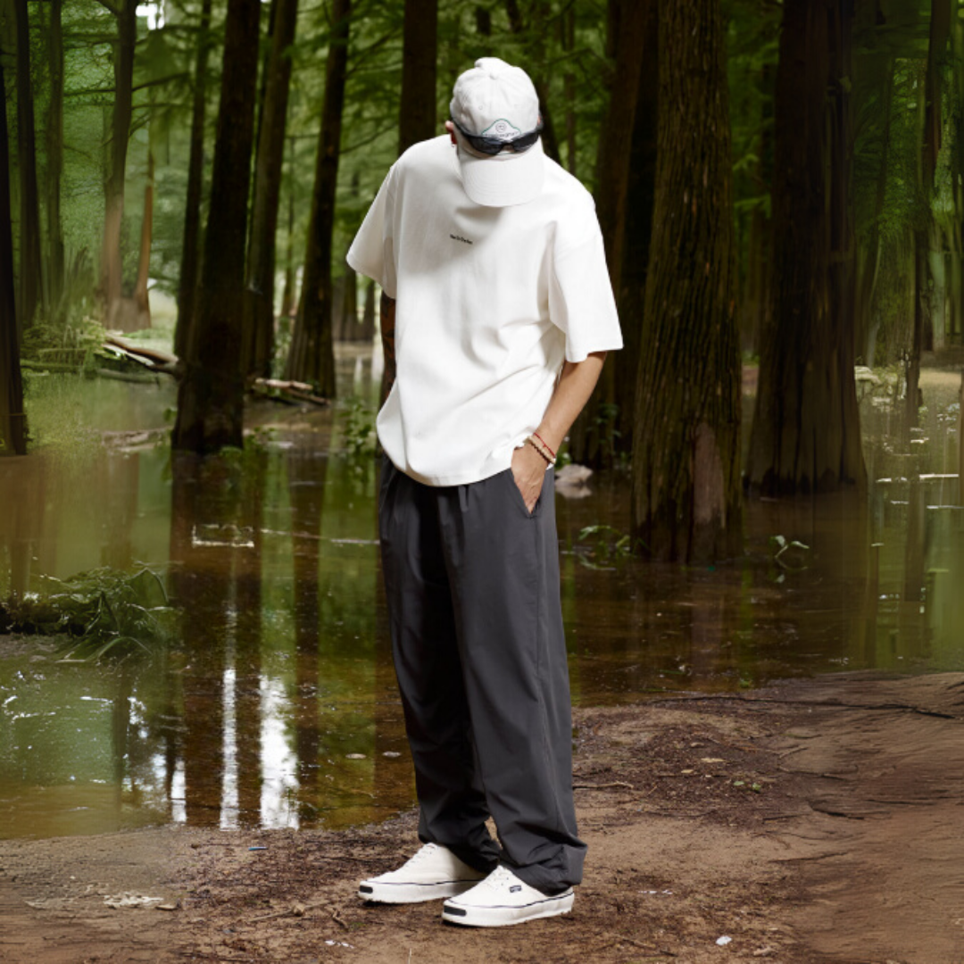 夏季速乾涼感空調褲