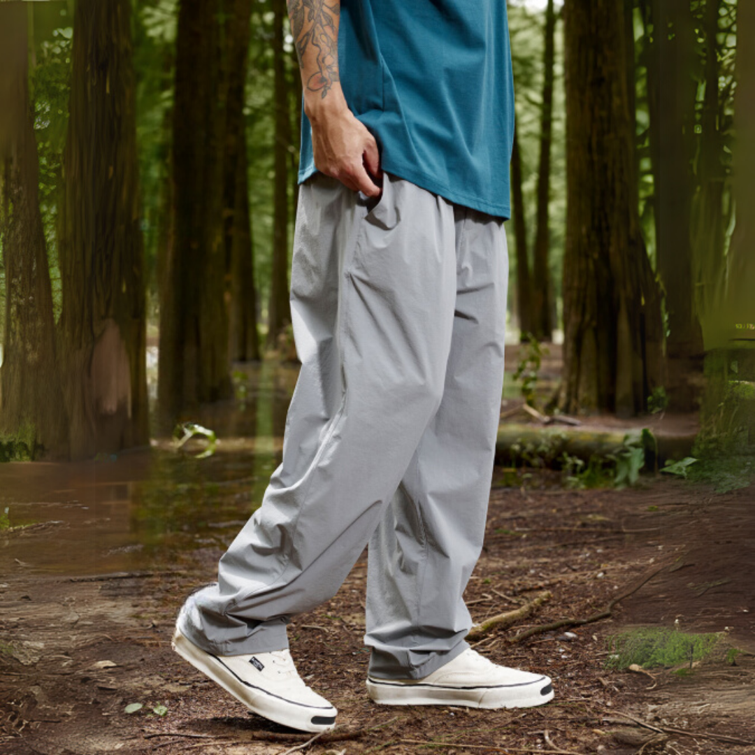 夏季速乾涼感空調褲