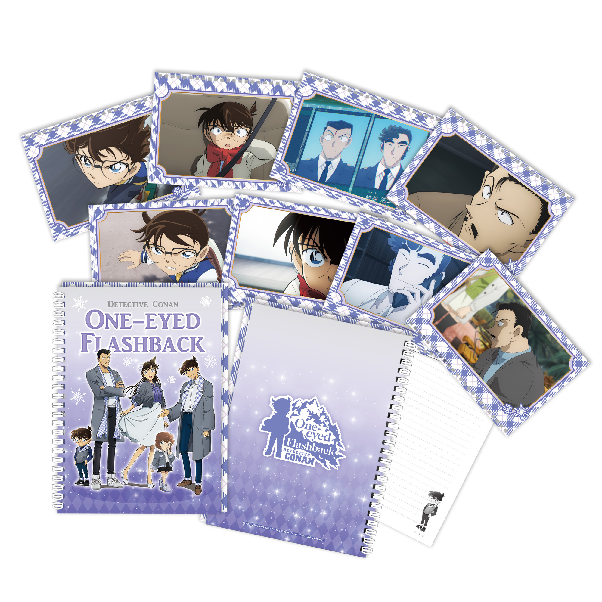 名偵探柯南劇場版M28-A5圈裝筆記本-柯南組