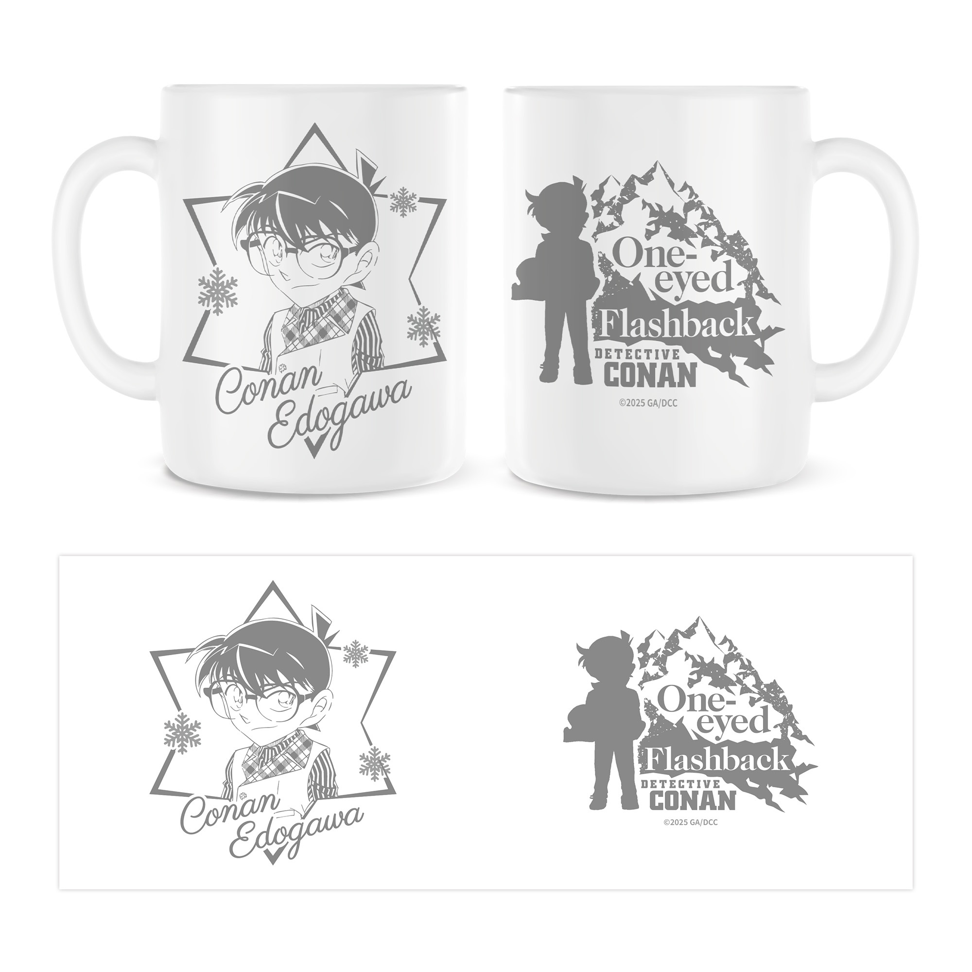 名偵探柯南劇場版M28-馬克杯- 雪山