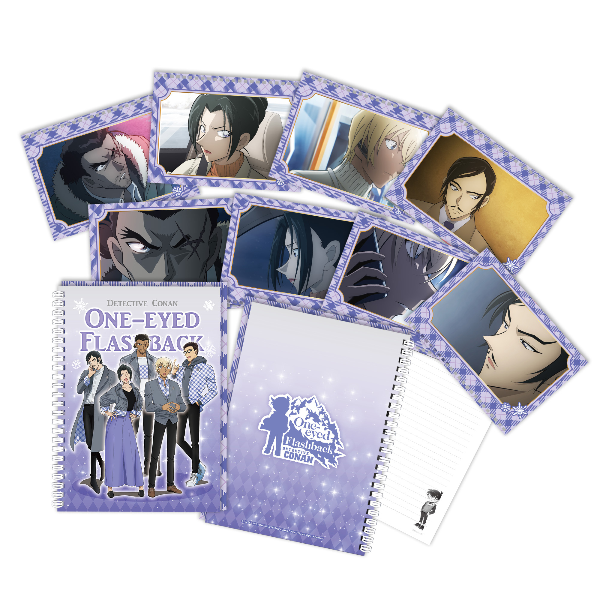 名偵探柯南劇場版M28-A5圈裝筆記本-公務員組