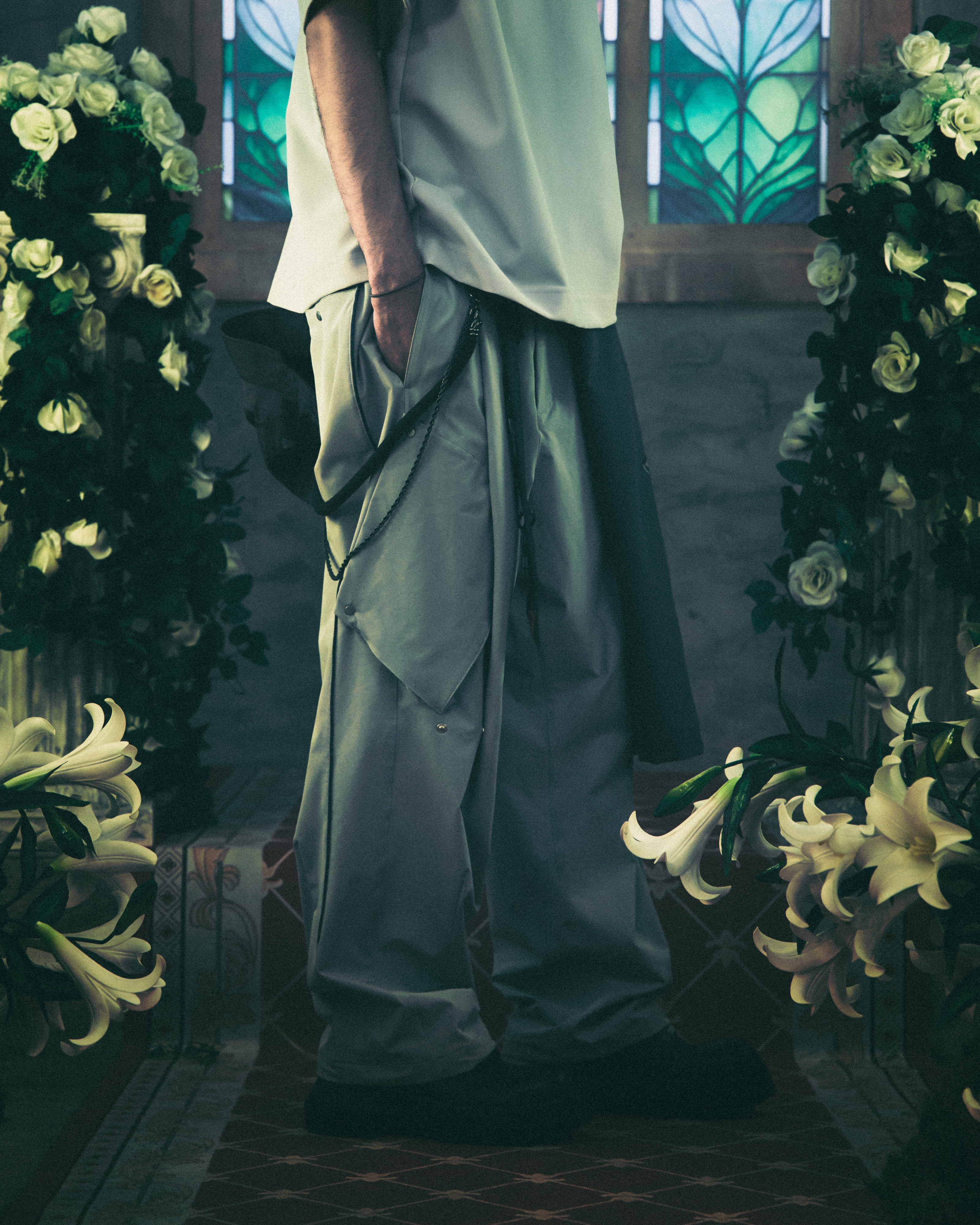 GOOPiMADE x 432Hz “SZ-P” - 3D-ReModel Utility Pants - L