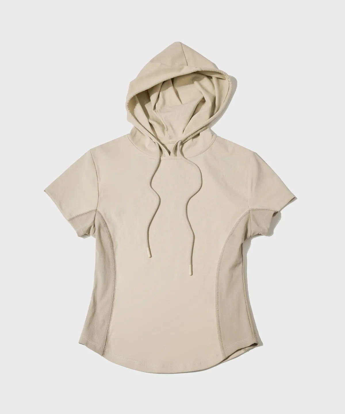 SECONDMONO W.Slim Hood Short Sleeve