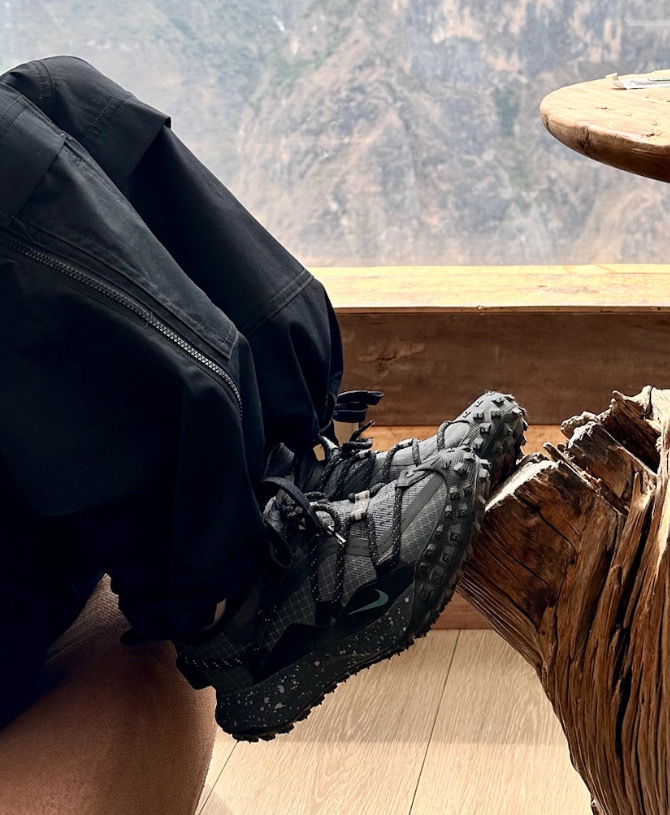 男鞋 NIKE ACG MOUNTAIN FLY GTX SE 黑 登山 戶外 GORE-TEX 防水 機能 戶外鞋 運動鞋【IB7328-002】