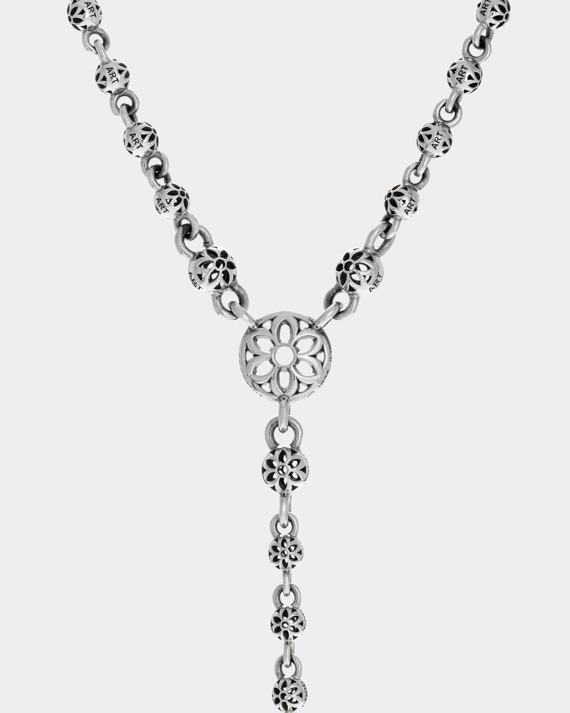 Oyster Rosary Necklace