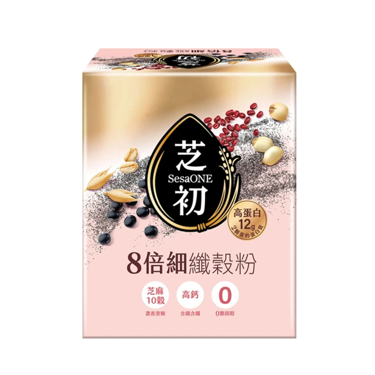 SESAOLE 芝初 8倍細高蛋白纖穀粉-芝麻10穀 (10包/盒)