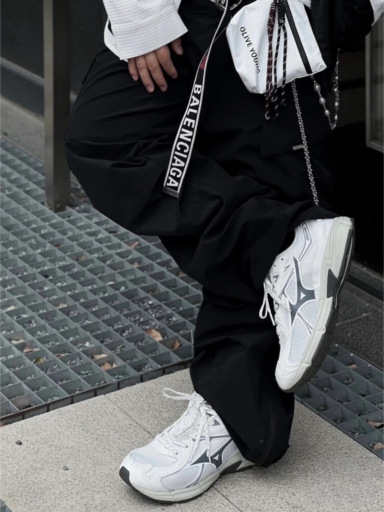 健美 MIZUNO 美津濃SPEED 10S BLACK Y2K 男女同款復古運動鞋慢跑鞋白