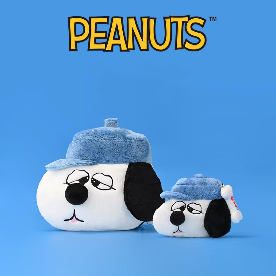 PEANUTS 歐拉夫 OLAF 大頭歐拉夫 扁扁 斜背包 零錢包 毛絨 公仔