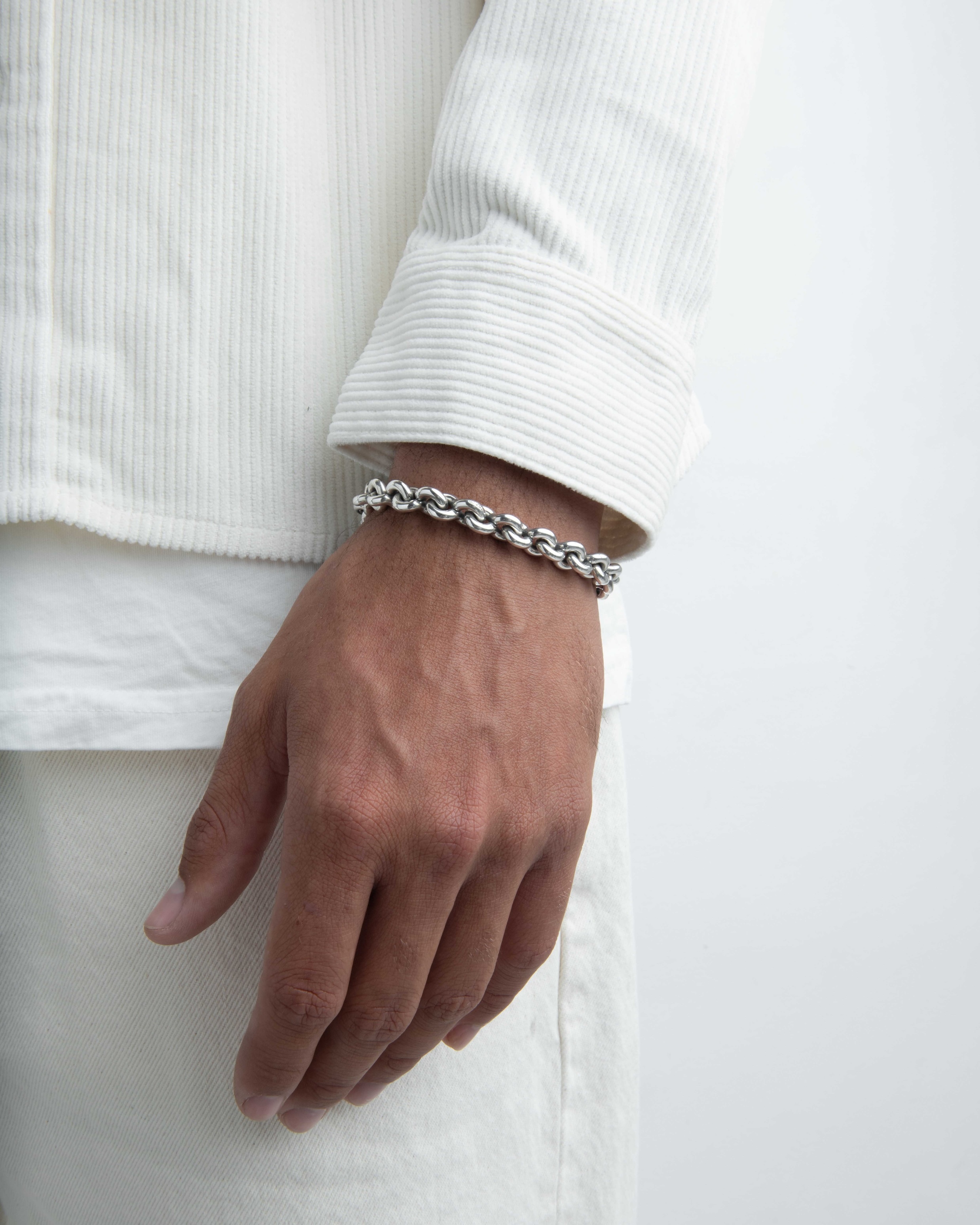 Fin Link Bracelet - A