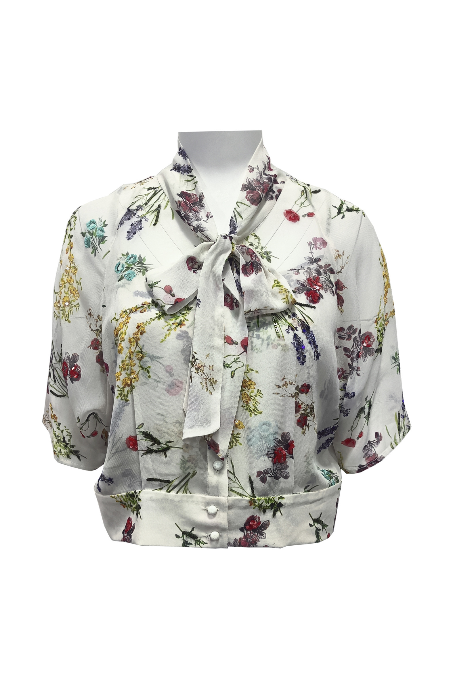 BE10128A1 夏日海岸V領上衣 ( 附內搭 / 領結 )