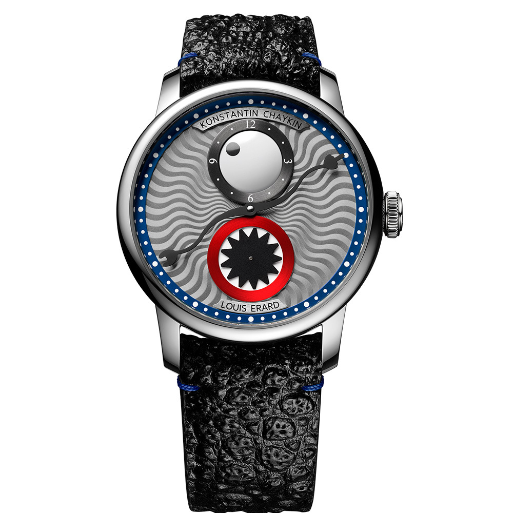 Noirmont X Collection 聯名款系列｜Louis Erard x Konstantin Chaykin 聯名款：時間吞噬者 III - 藍色款