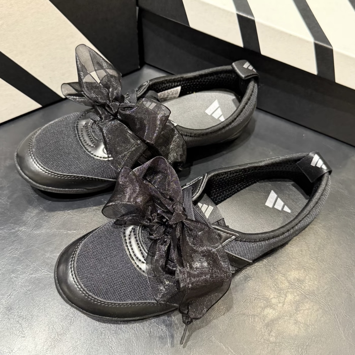 ADIDAS DIONA BALLET 全黑 黑復古 芭蕾舞鞋  JR7318