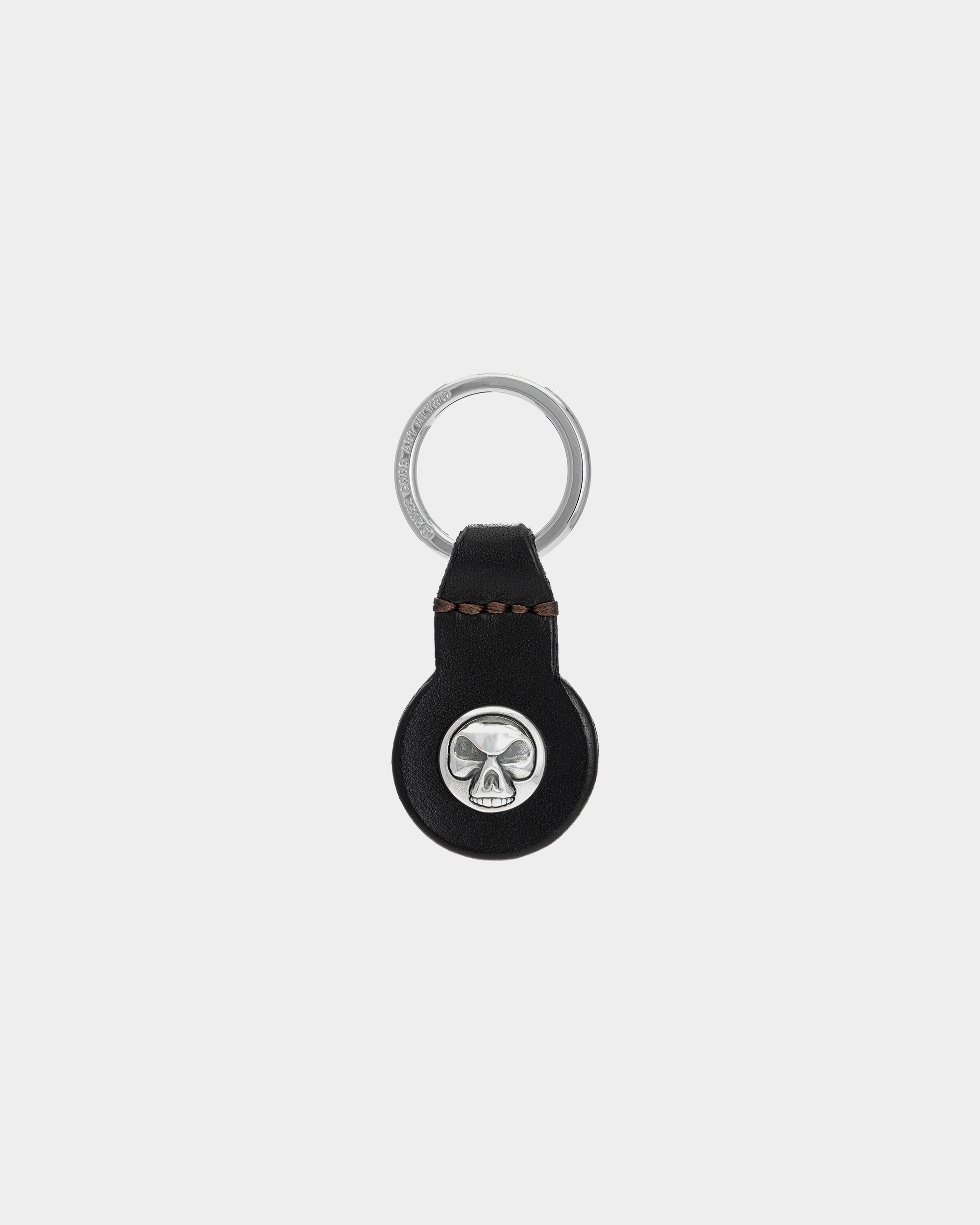 Leather Tab I Skull