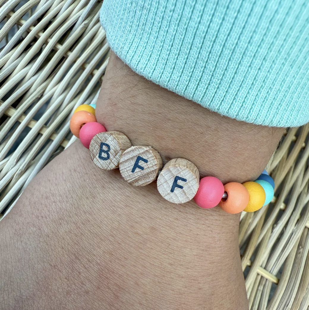 BFF 永遠好朋友 - 紙袋 | DIY木質串珠手環系列
