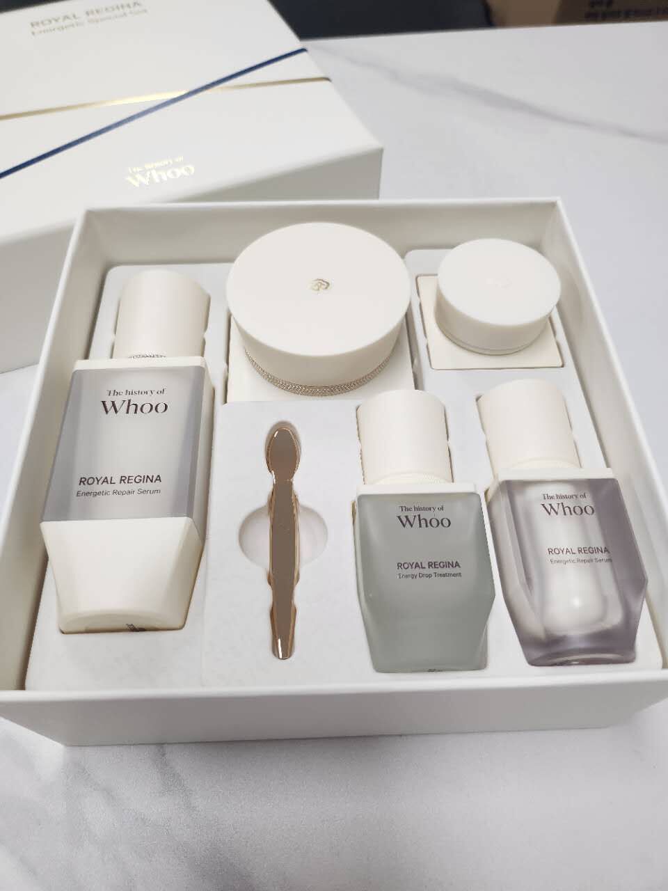 【現貨】LL061718  Whoo 后 盞尾草精華乳霜套裝
