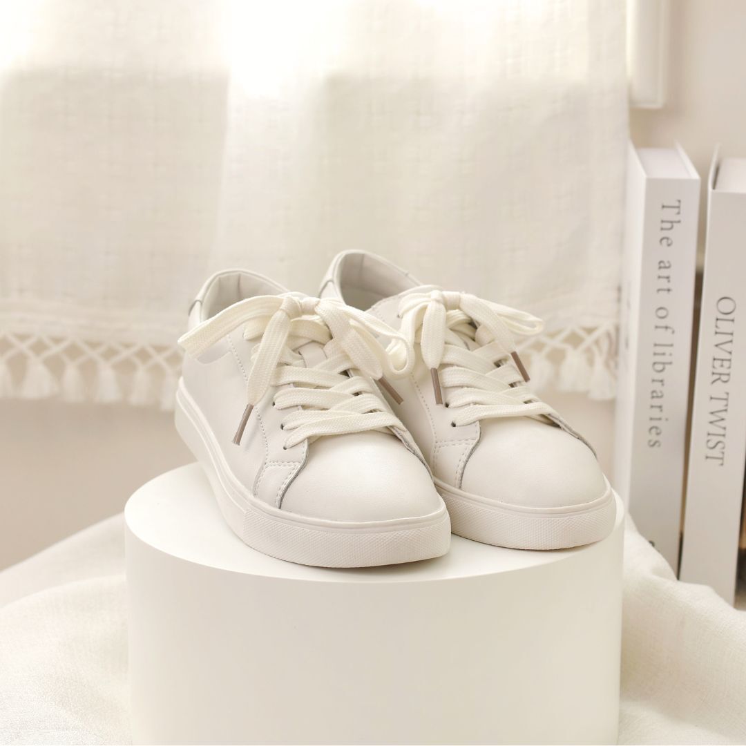 防潑水|耐髒汙・小白鞋-女款