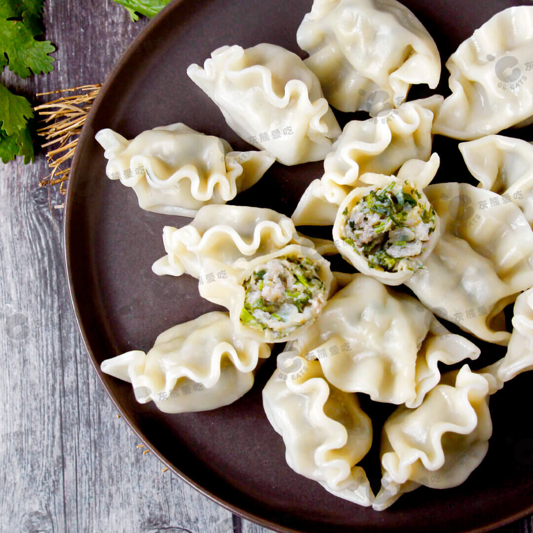 香菜水餃