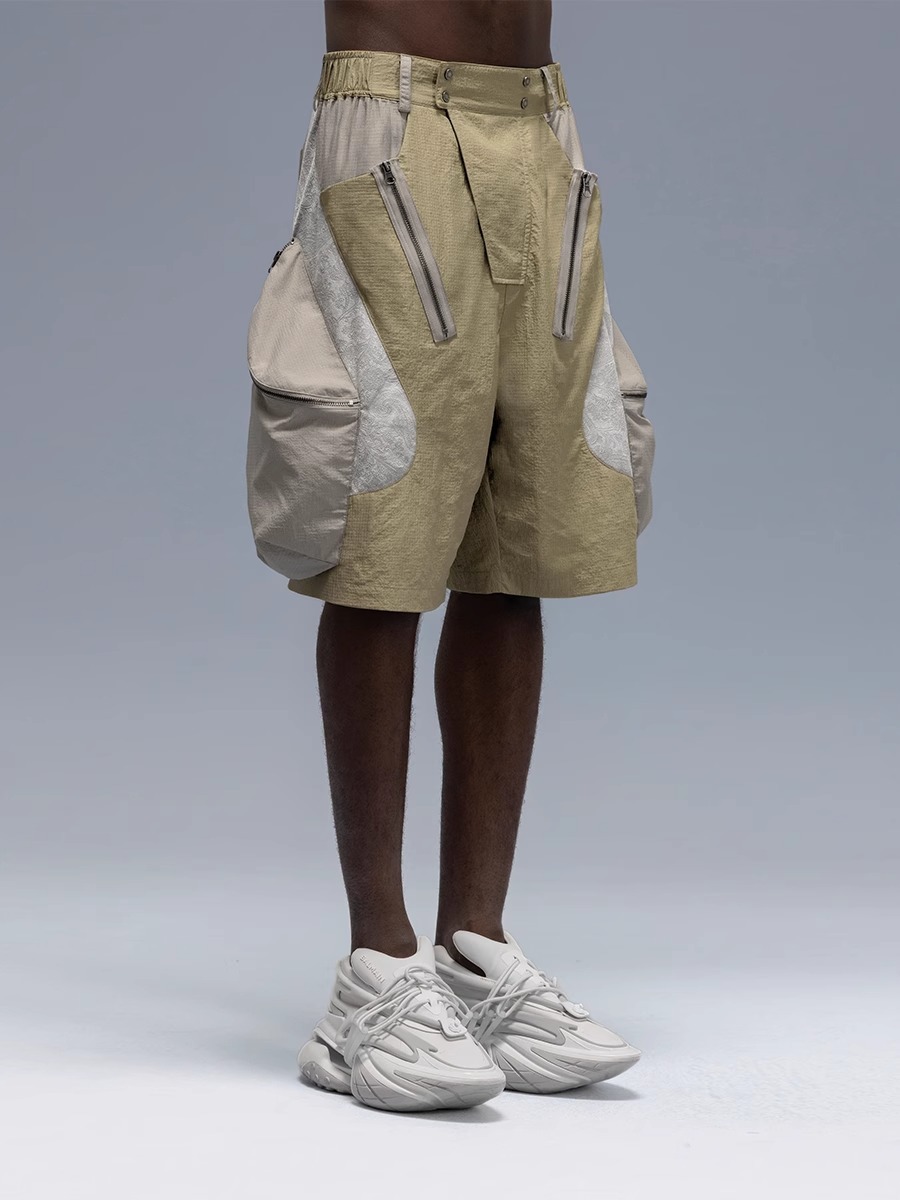 XIPHEVIL「砂岩黃星弧繭袋機能速乾短褲」