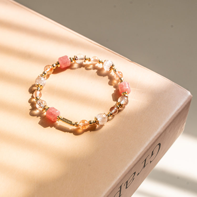 Just breath：紅紋石｜金太陽｜拉絲紫鋰輝｜安德森｜紅幽靈