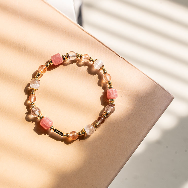 Just breath：紅紋石｜金太陽｜拉絲紫鋰輝｜安德森｜紅幽靈