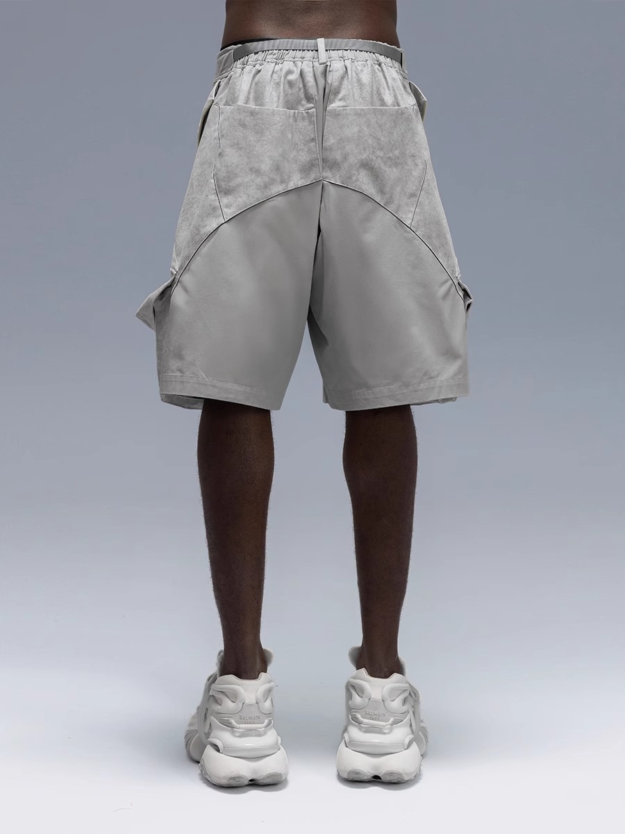 XIPHEVIL「隕星灰蝕化模組水洗多袋功能短褲」