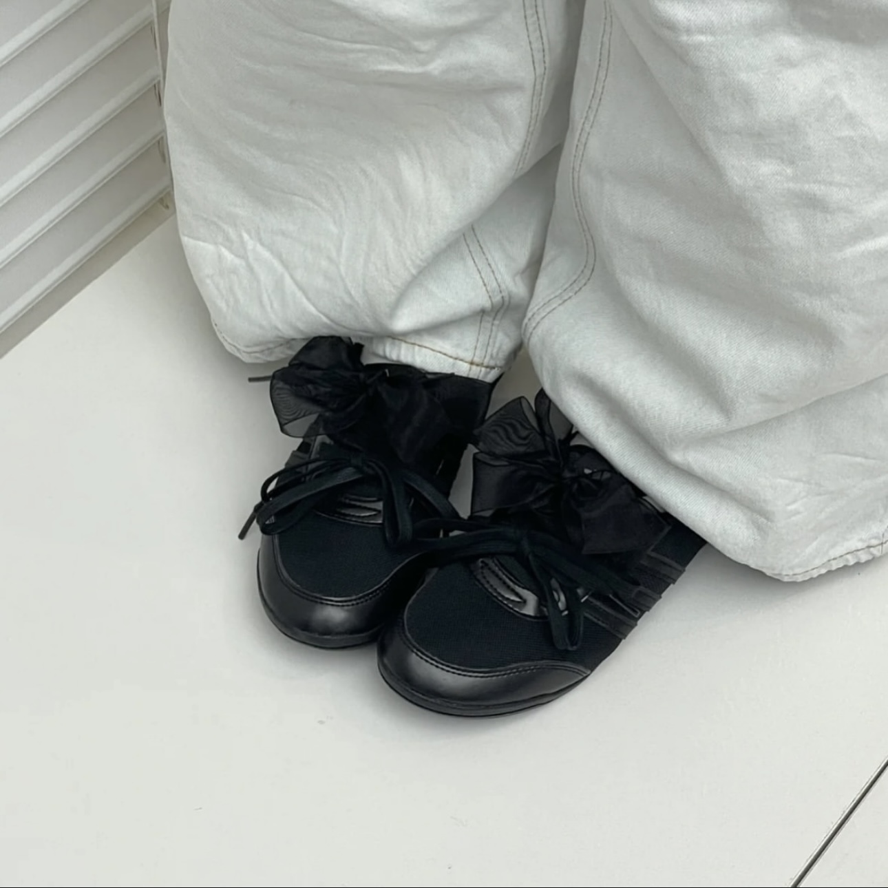 ADIDAS DIONA BALLET 全黑 黑復古 芭蕾舞鞋  JR7318