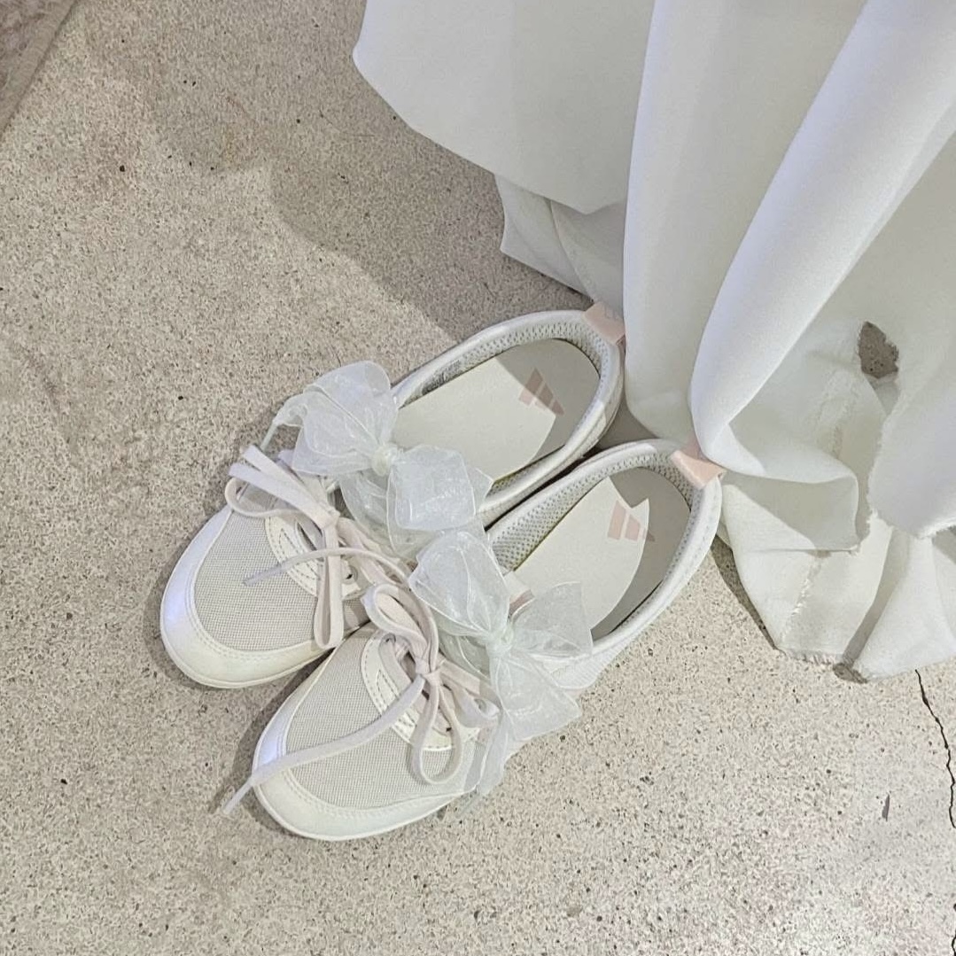 ADIDAS DIONA BALLET 米白 淡粉 芭雷舞鞋   JR7317