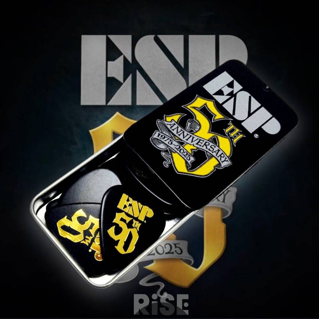 ESP 50週年 PT-50th 50th Anniversary Pick 單片 鐵盒