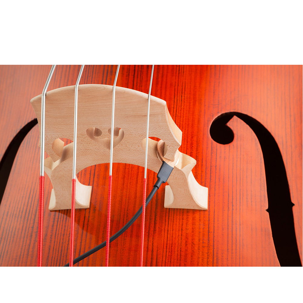 KNA / 歐洲手工製 DB-1 低音提琴 壓電式拾音器(外裝式) 圖 3