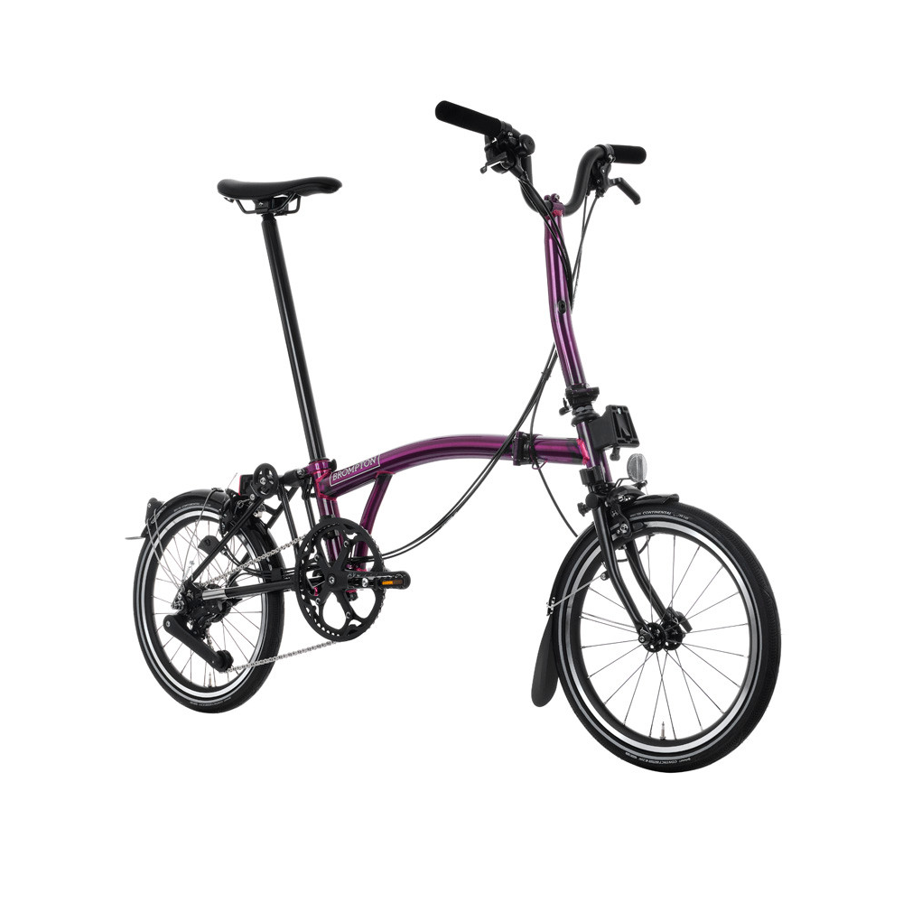 Brompton P Line Explore 12速摺車 -Amethyst Lacquer
