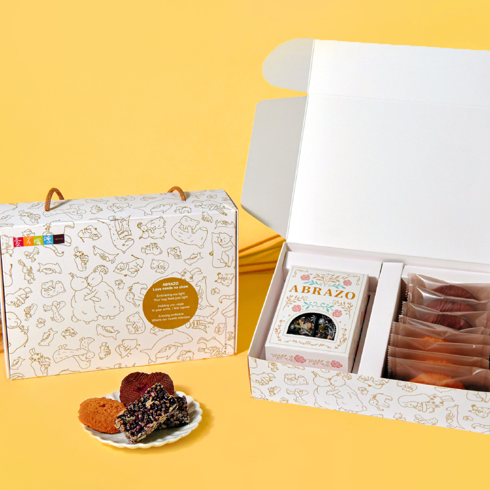 愛不囉嗦｜ 莓好甜心 餅乾禮盒 (黑米香)