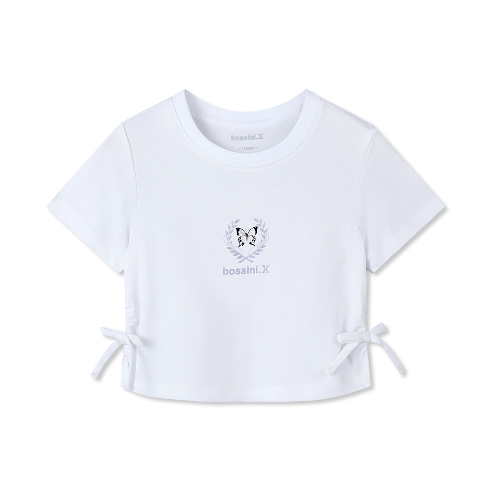 女童圓領短袖T恤