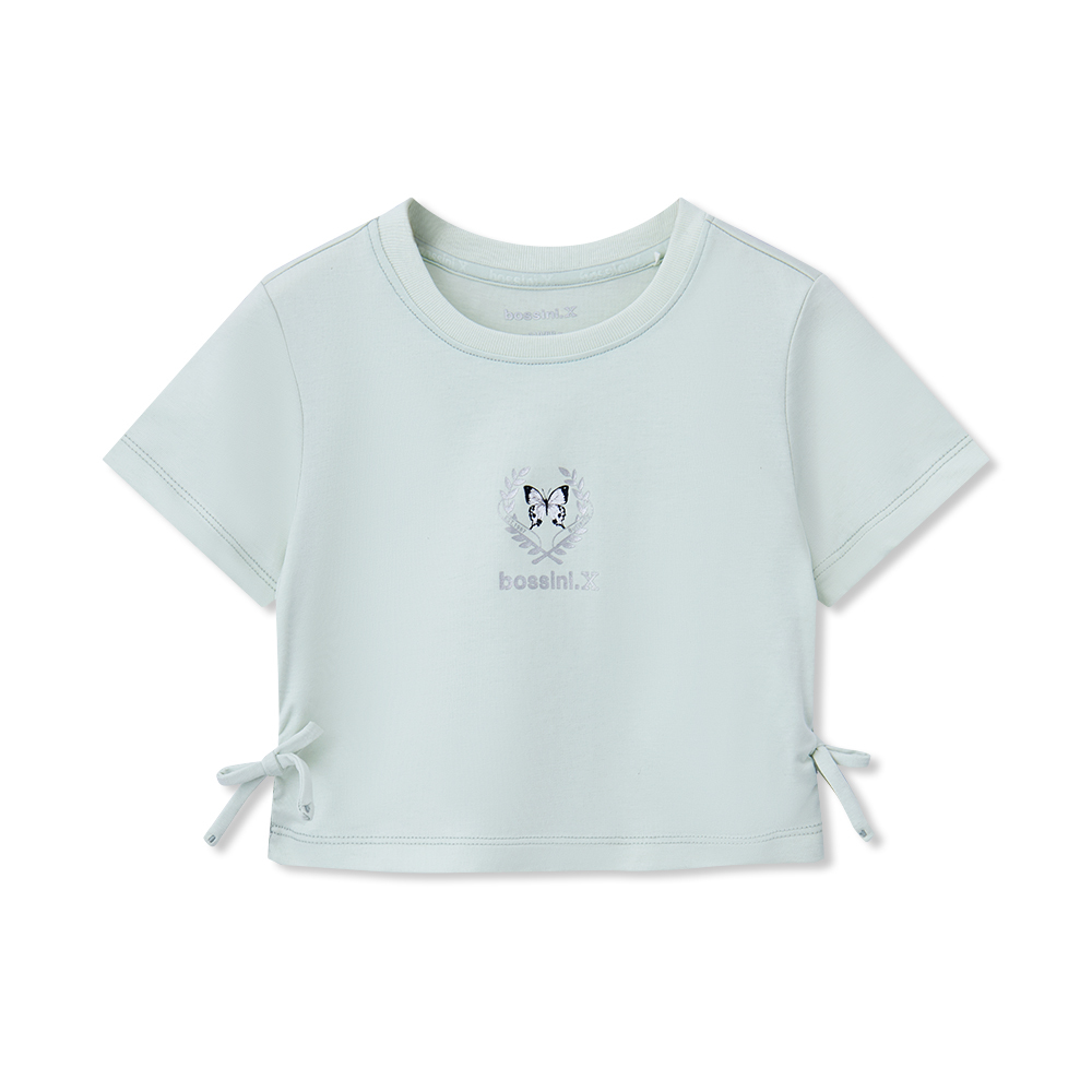 女童圓領短袖T恤