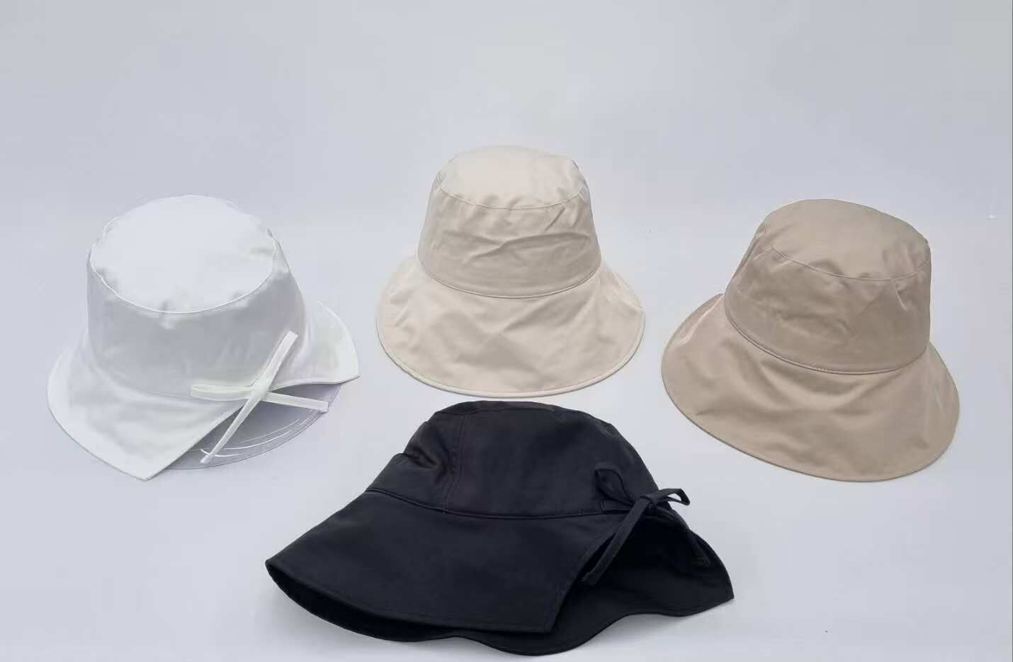 TH4499 後開叉綁帶漁夫帽